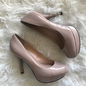 Olsenboye “Opepper” Heel - Cute Blush/Nude